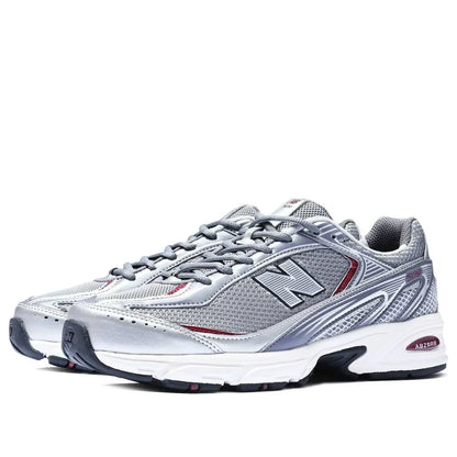 New Balance 509 - Silver / White / Red