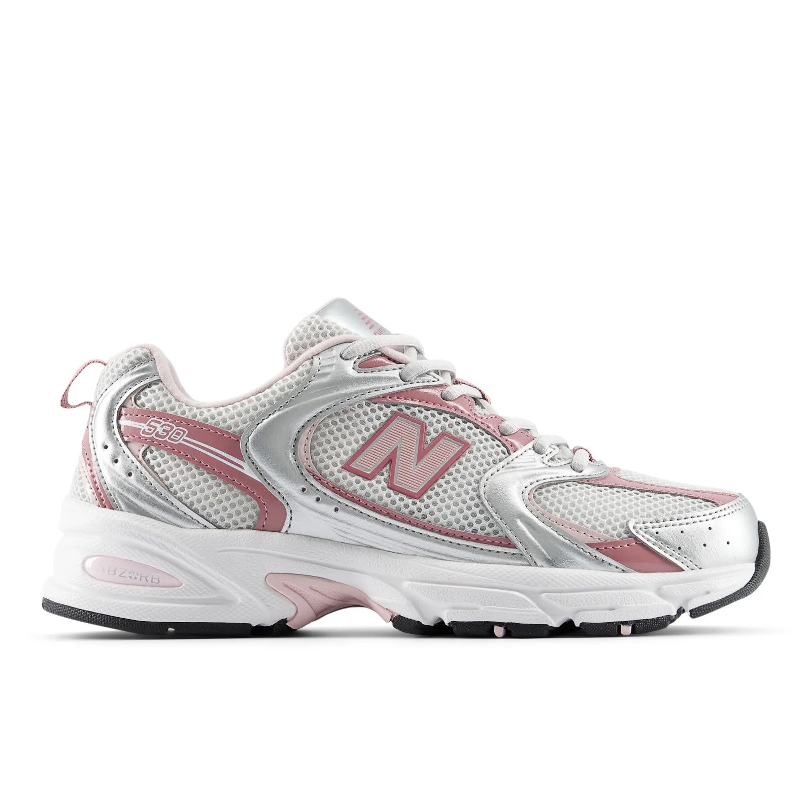 New Balance 530 - Silver Metallic / Pink Metallic