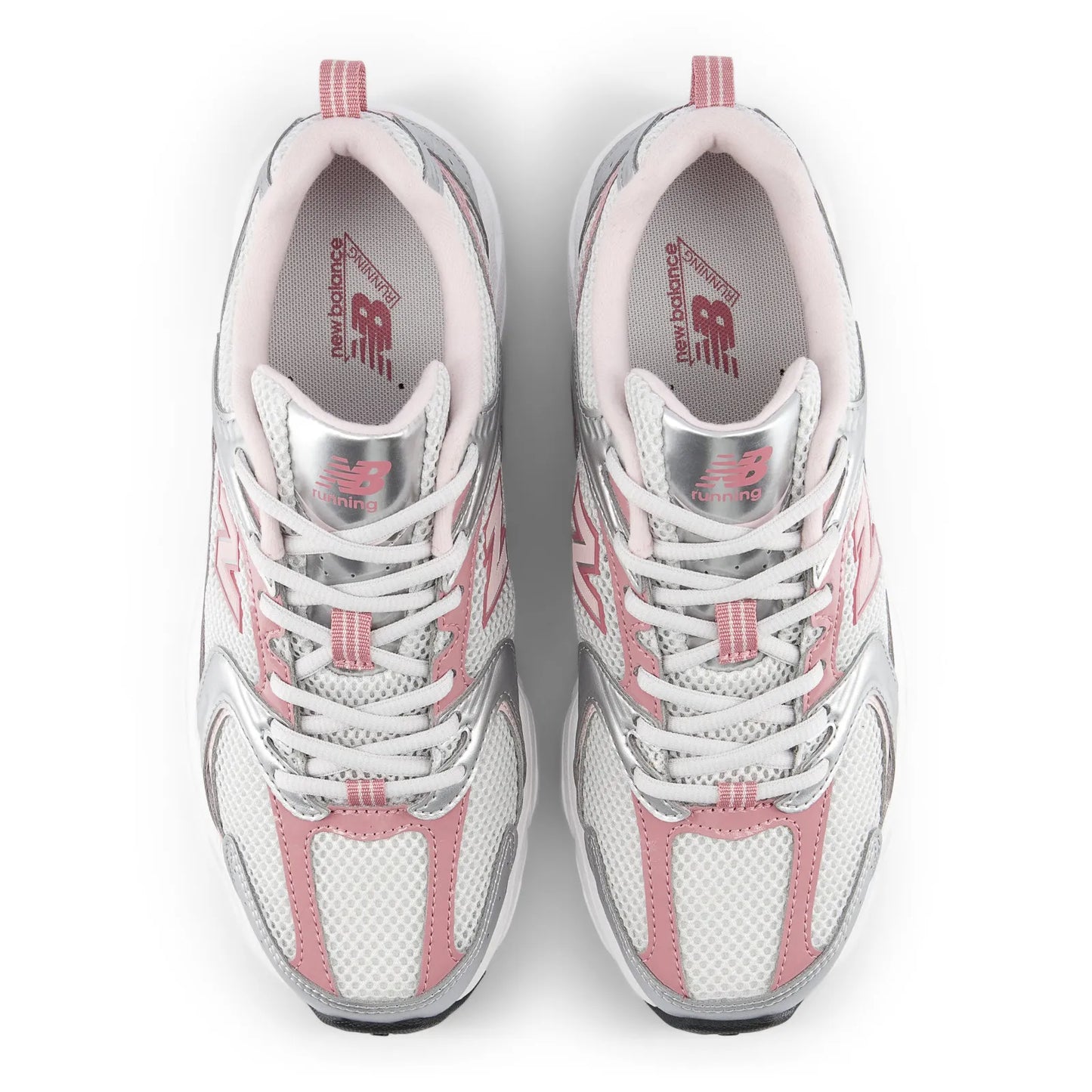 New Balance 530 - Silver Metallic / Pink Metallic