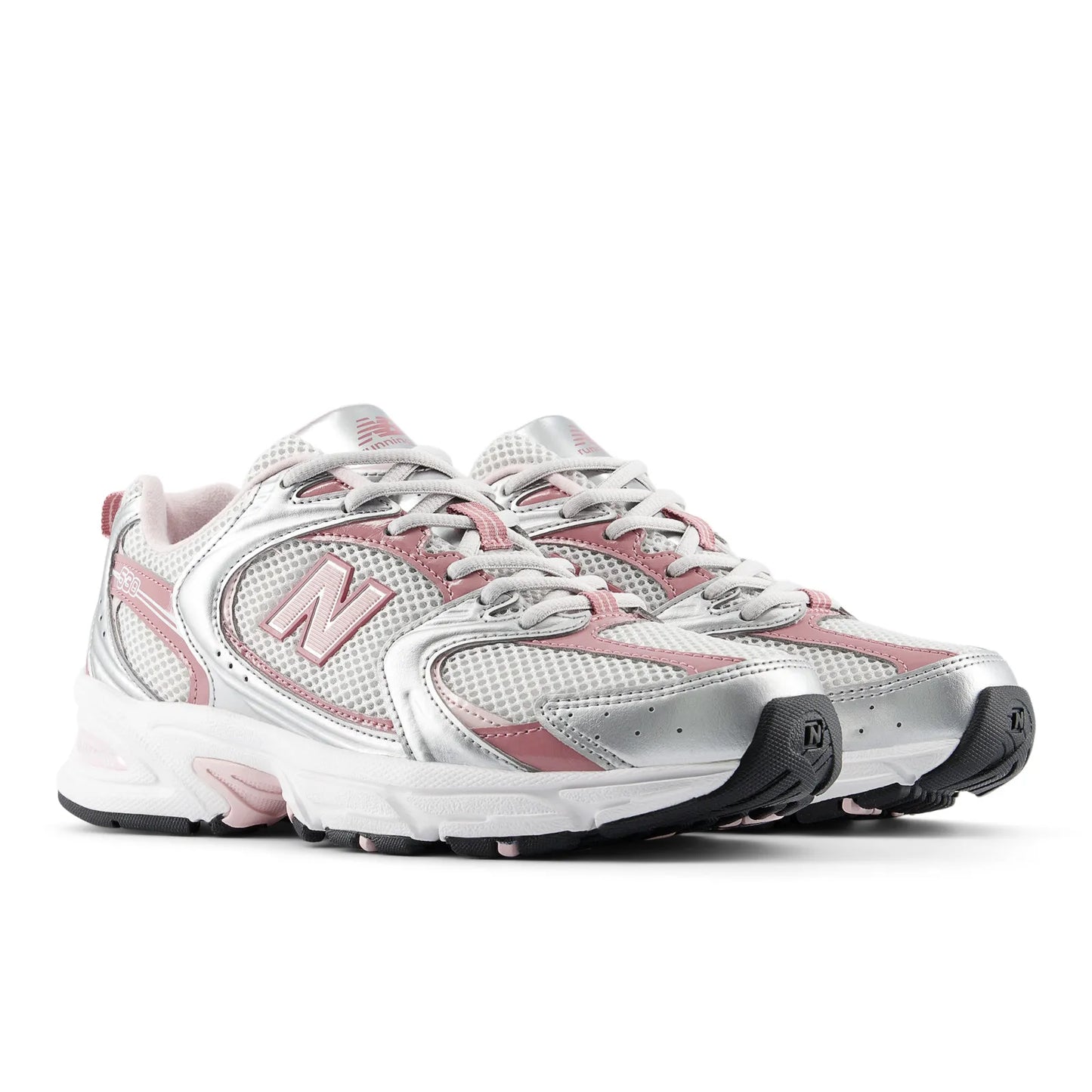 New Balance 530 - Silver Metallic / Pink Metallic