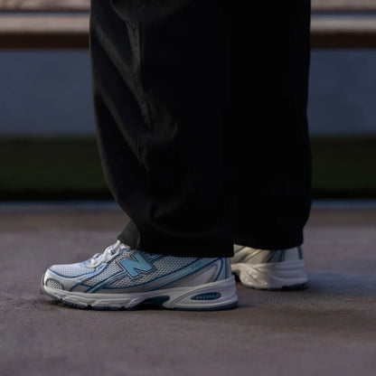 New Balance 740 - White / Blue Bird