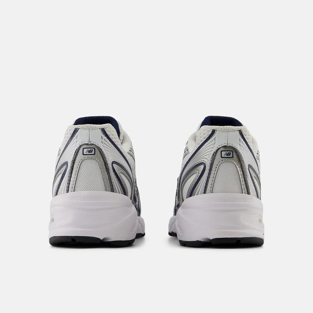 New Balance 740 - White / Silver Metallic