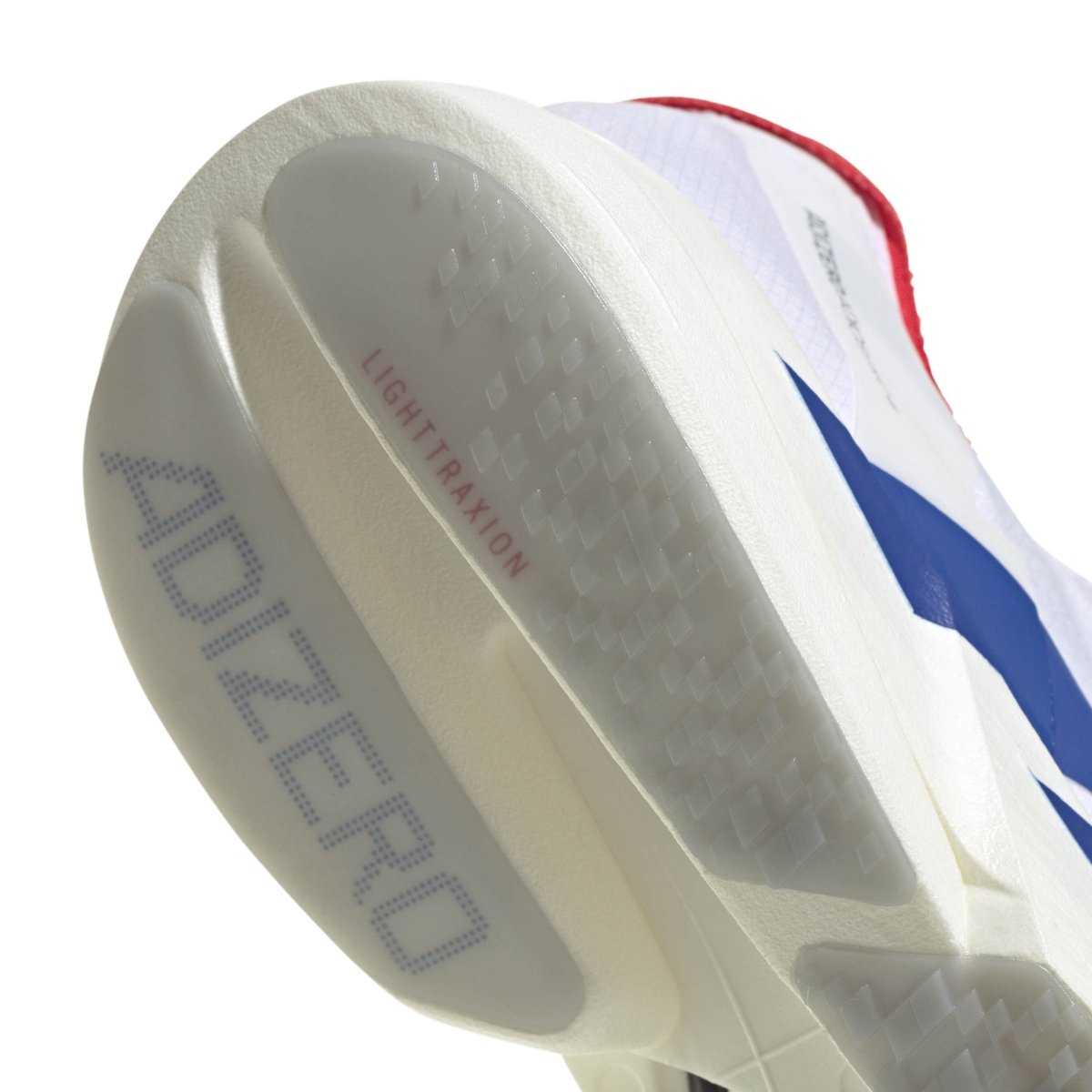 Adidas Adizero Adios Pro 4 - Cloud White/Royal Blue/Pure Ruby