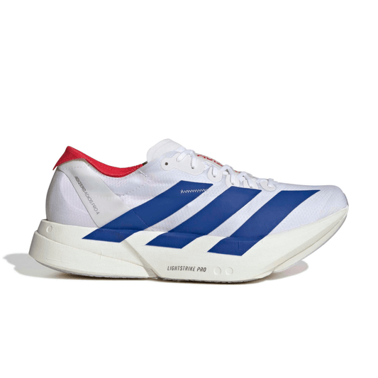 Adidas Adizero Adios Pro 4 - Cloud White/Royal Blue/Pure Ruby
