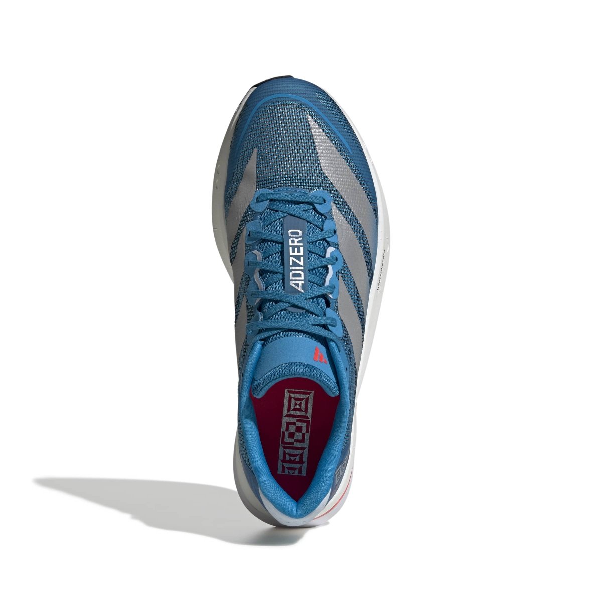 Adidas Adizero Boston 13 - Solar Blue/Silver Metallic/Dark Solar Blue