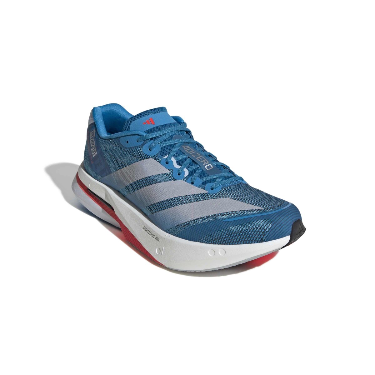 Adidas Adizero Boston 13 - Solar Blue/Silver Metallic/Dark Solar Blue