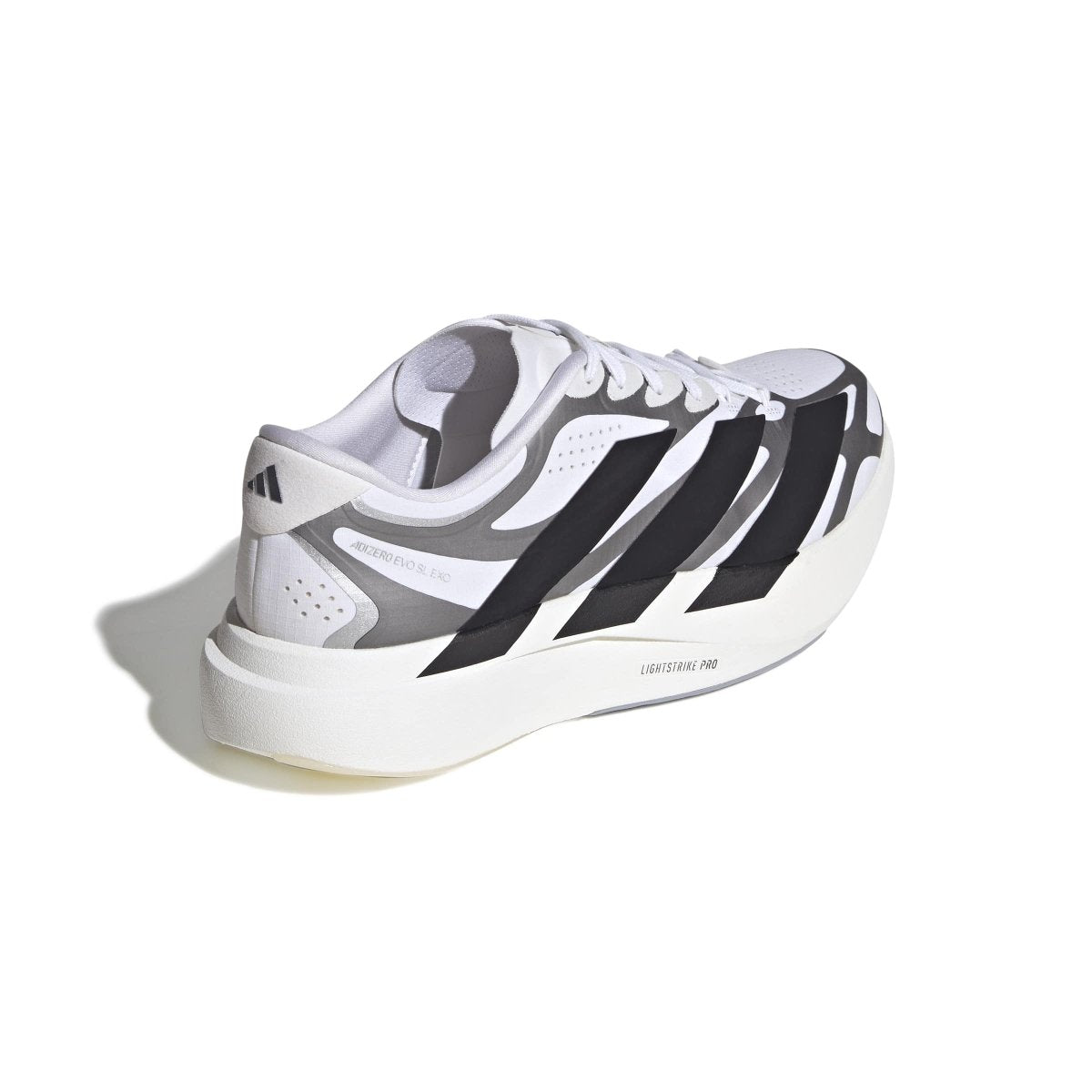Adidas Adizero EVO SL EXO - Cloud White/Core Black/Iron Metallic