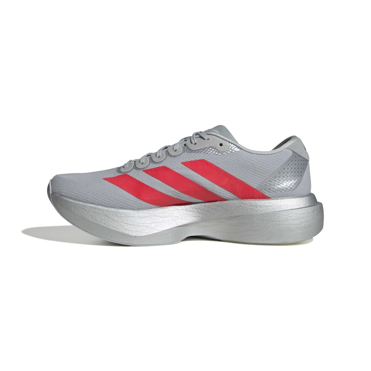 Adidas Adizero EVO SL Woven - Silver/Red/Iron Metallic