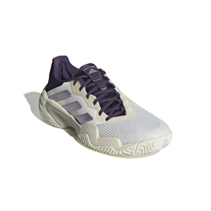 Adidas Barricade 13 Tennis - Core White/Powder Plum/Aurora Plum