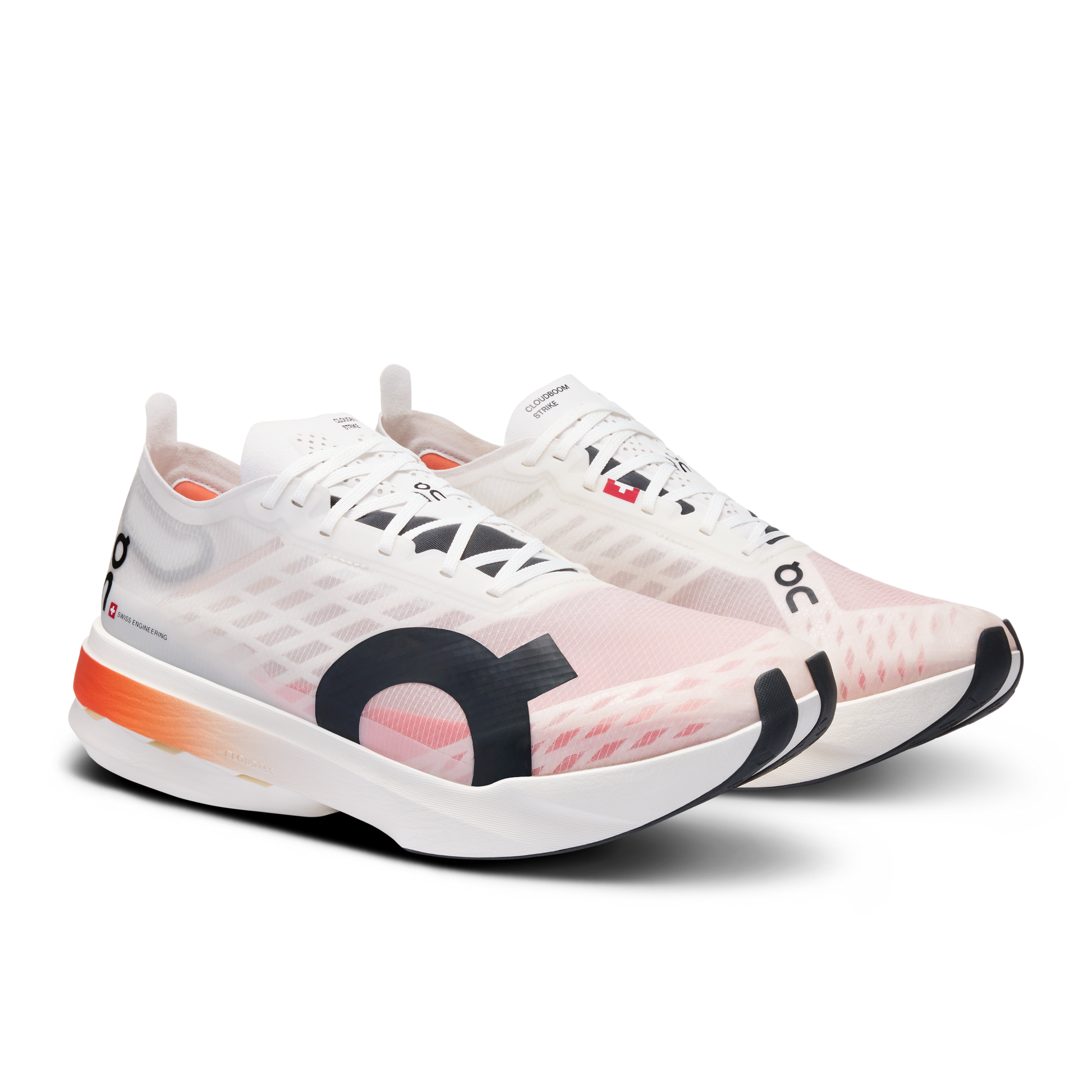 On Cloudboom Strike - White | Black