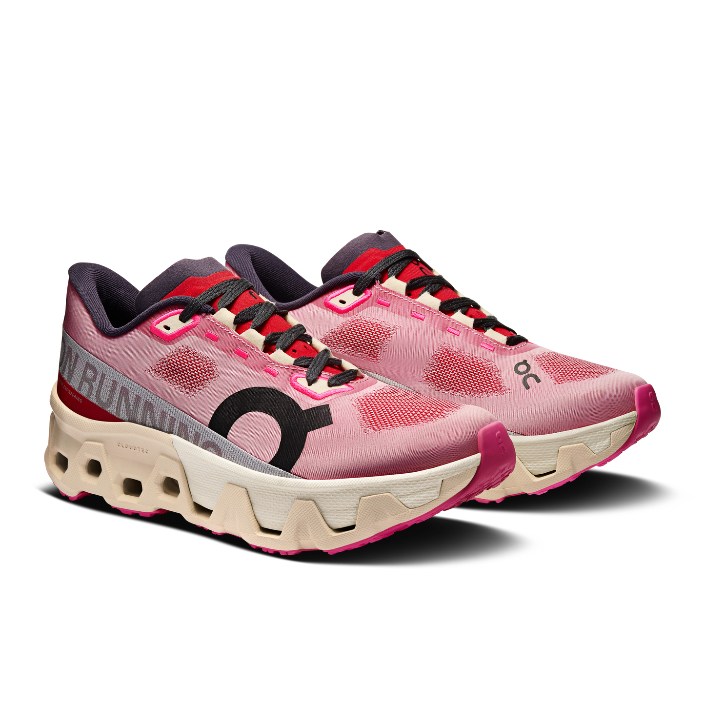 On Cloudmonster Hyper - Red | Cream