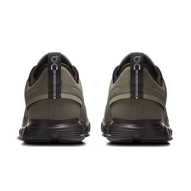 On Cloud 6 Waterproof Lifestyle - Olive/Espresso