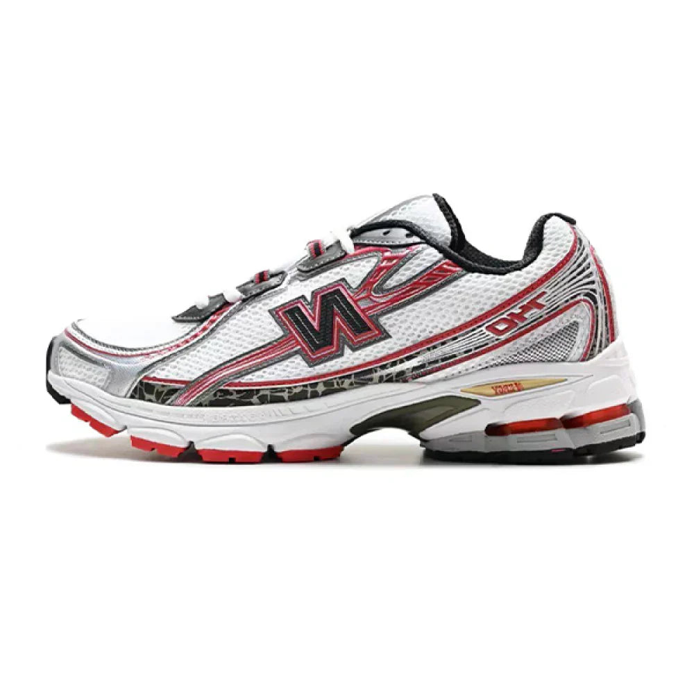 New Balance 740 - Vintage White / Silver / Red