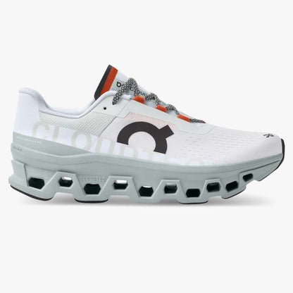 On Cloudmonster - White | Black