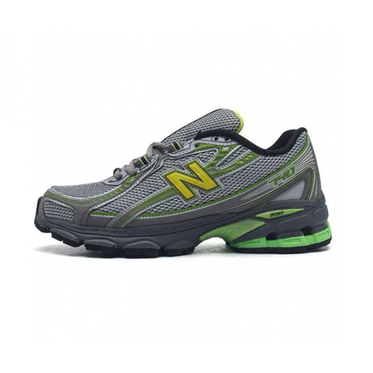 New Balance 740 - Grey / Green / Yellow