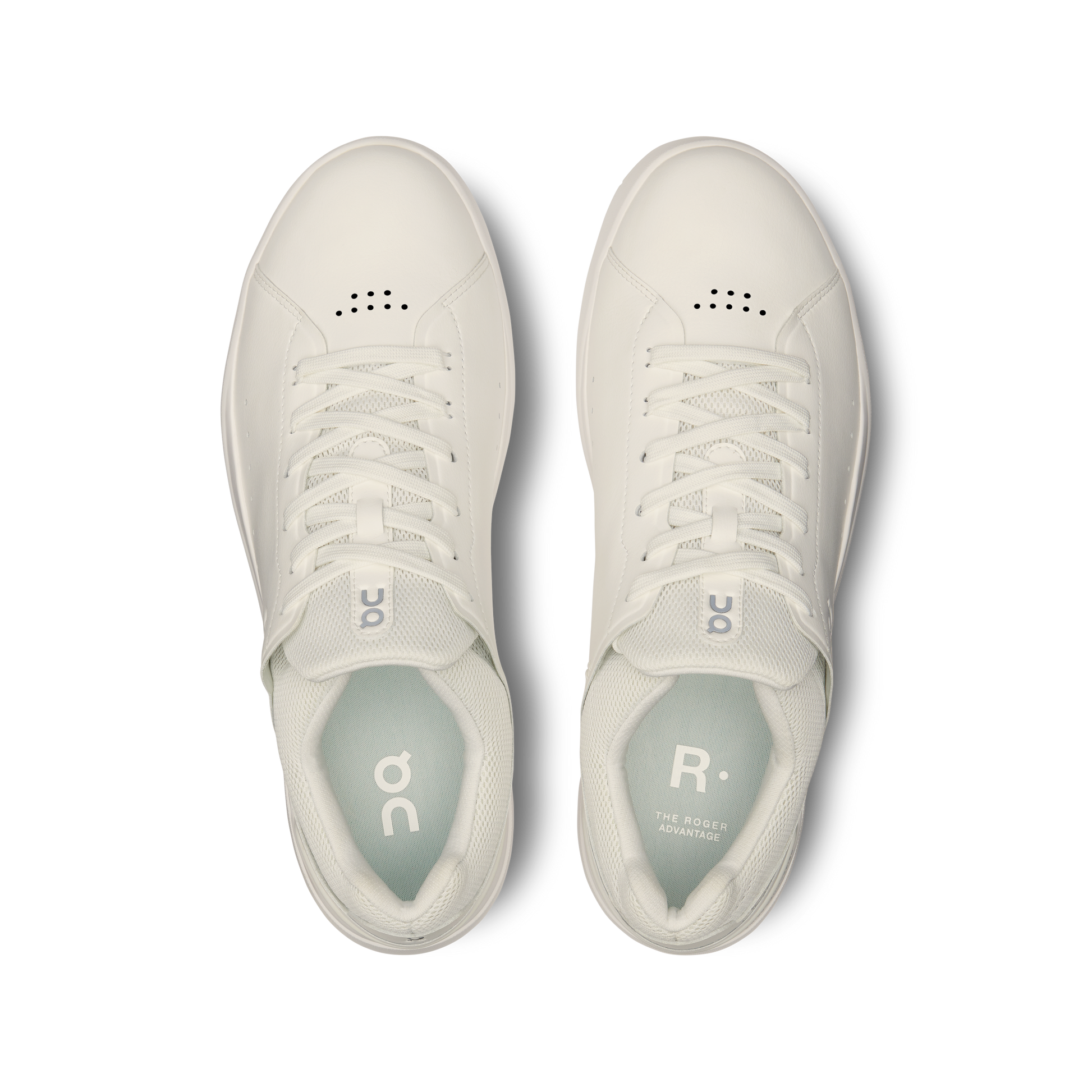 On THE ROGER Advantage - All White