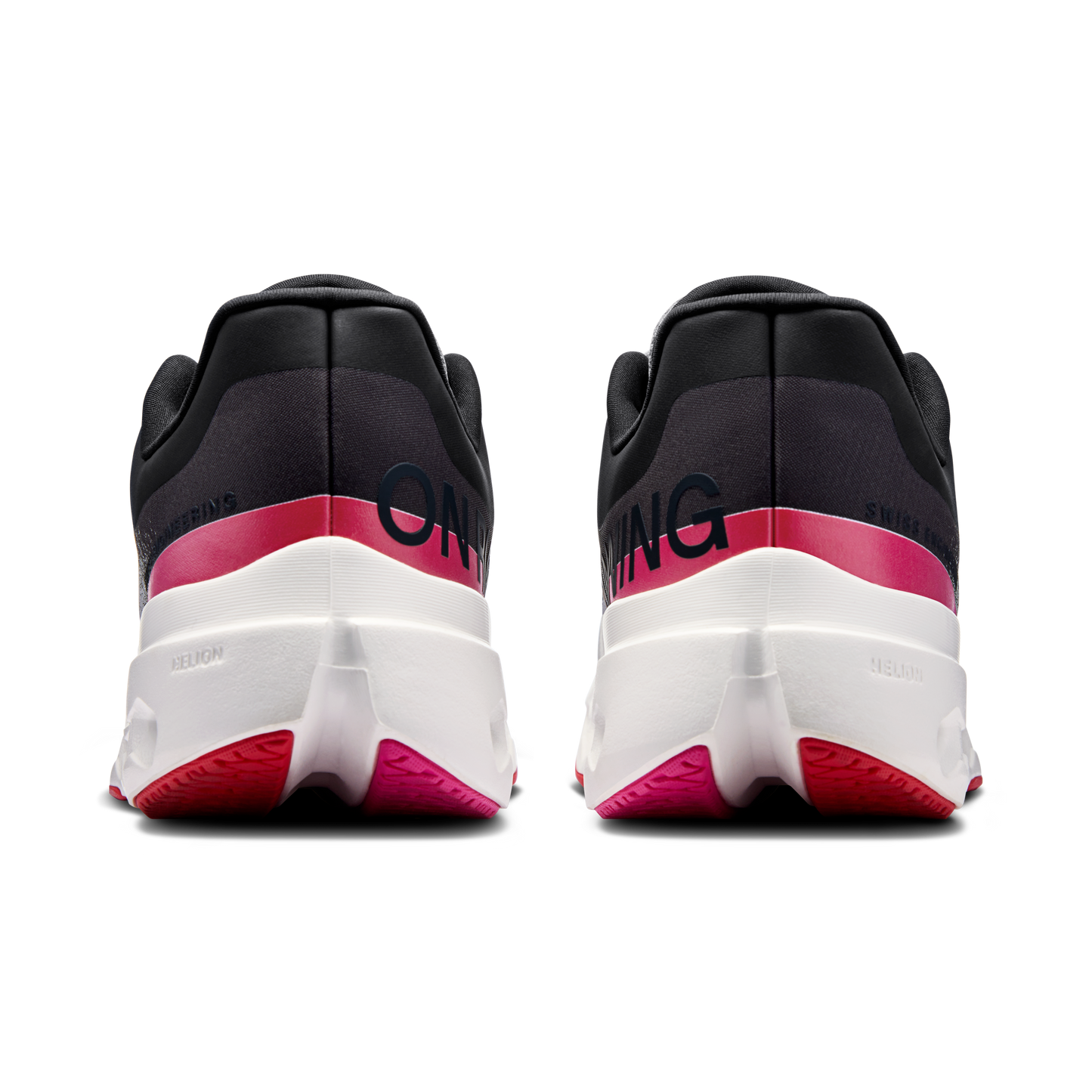On Cloudsurfer Next - Black | Gray | Pink