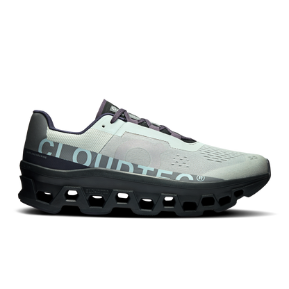 On Cloudmonster - Glacier | Black