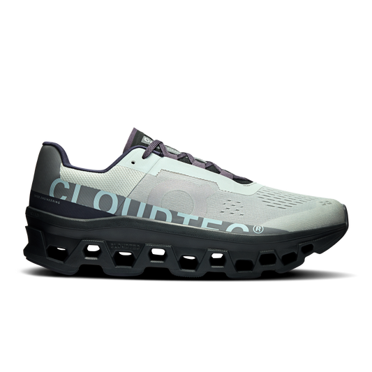 On Cloudmonster - Glacier | Black