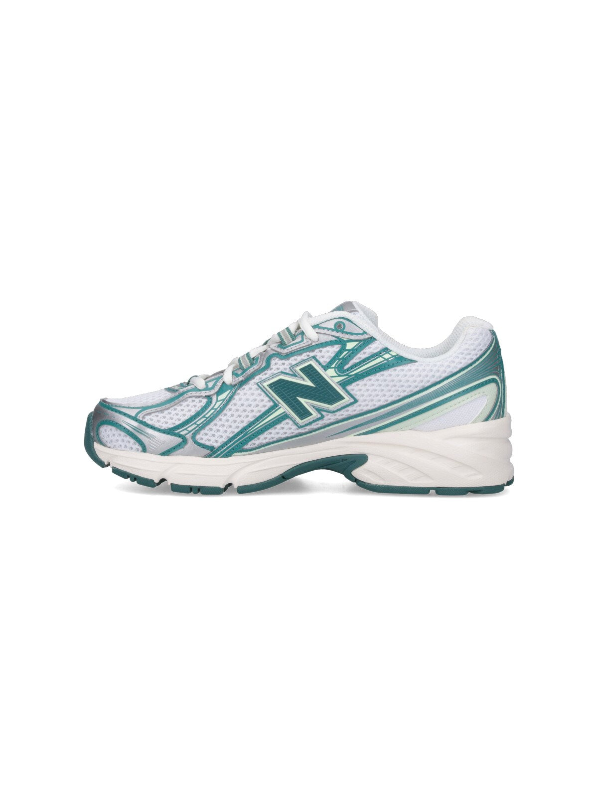 New Balance 740 - White / Marsh Green / Sea Salt