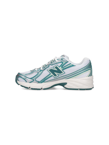 New Balance 740 - White / Marsh Green / Sea Salt