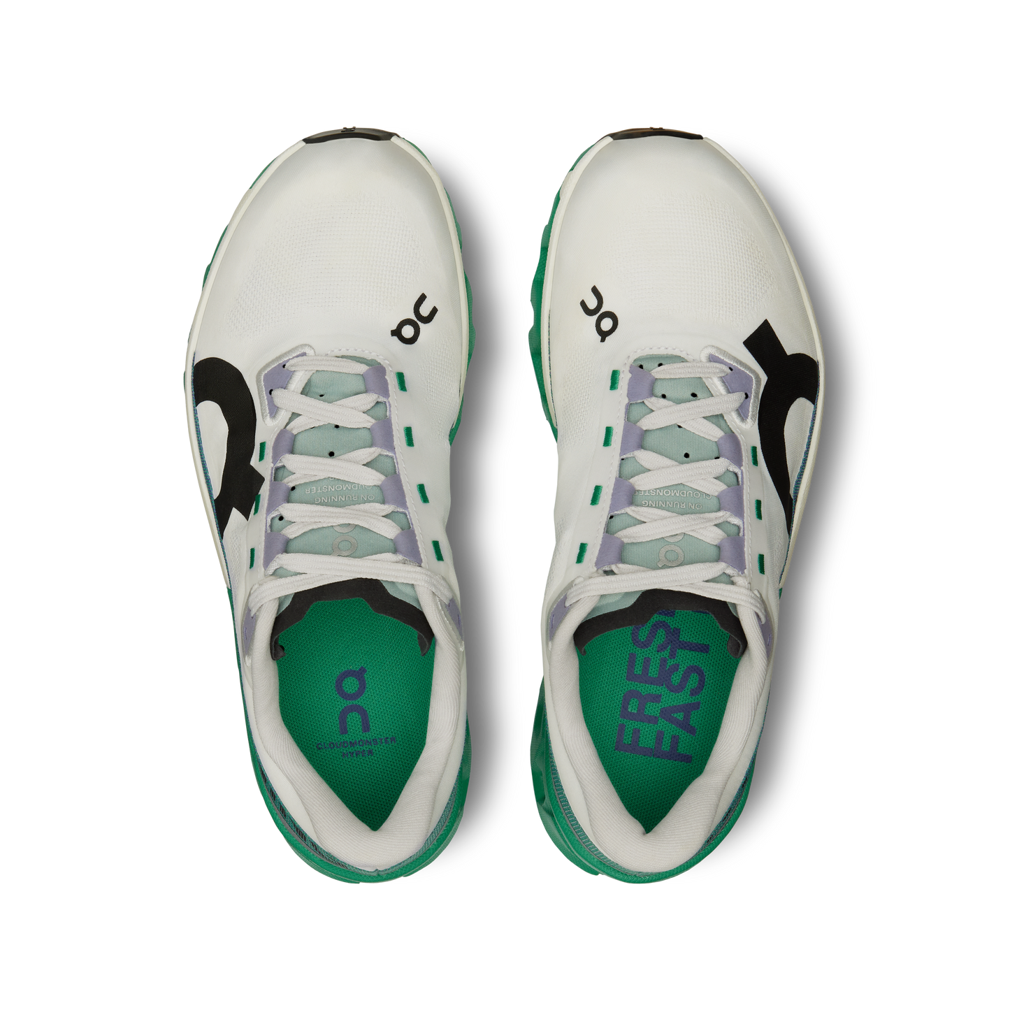 On Cloudmonster Hyper - White | Mint