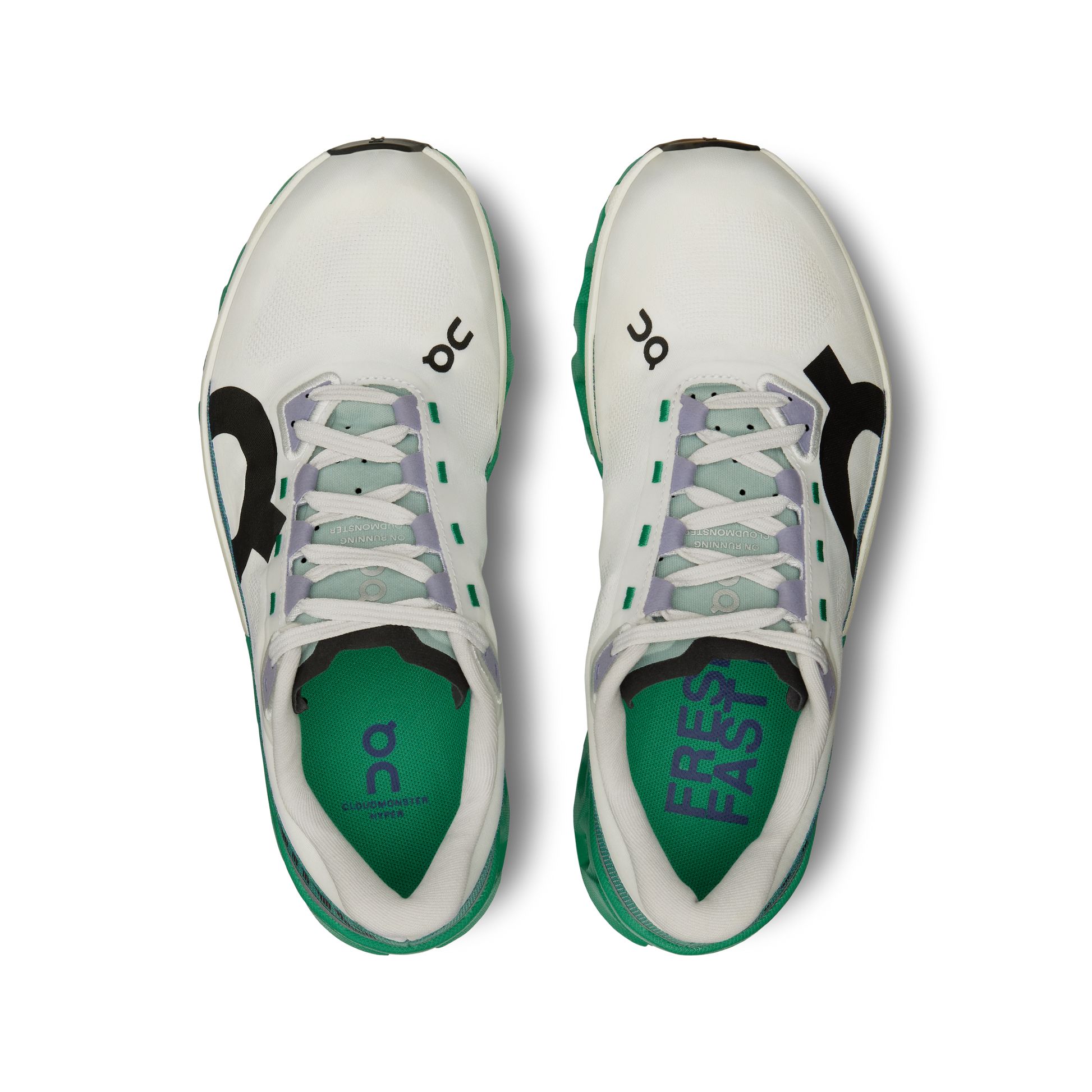 On Cloudmonster Hyper - White | Mint