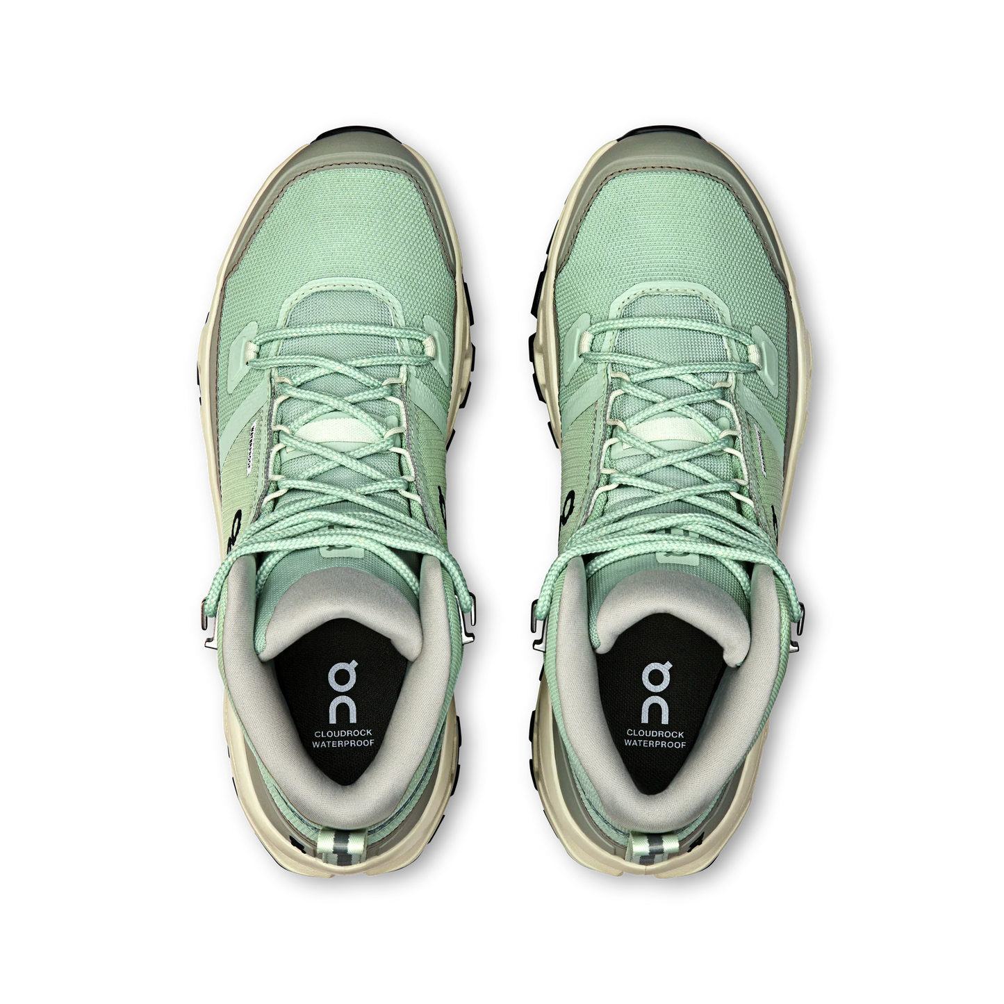On Cloudrock Mid WP - Mineral | Aloe