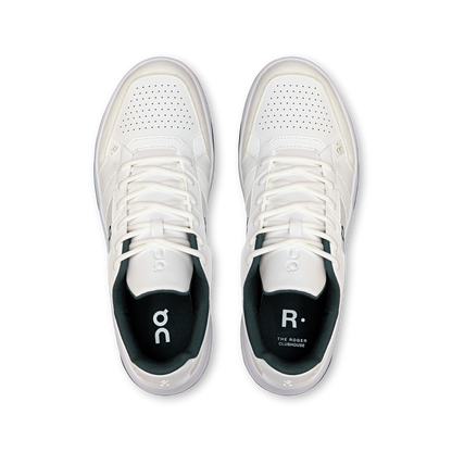 On THE ROGER Clubhouse - White | Evergreen