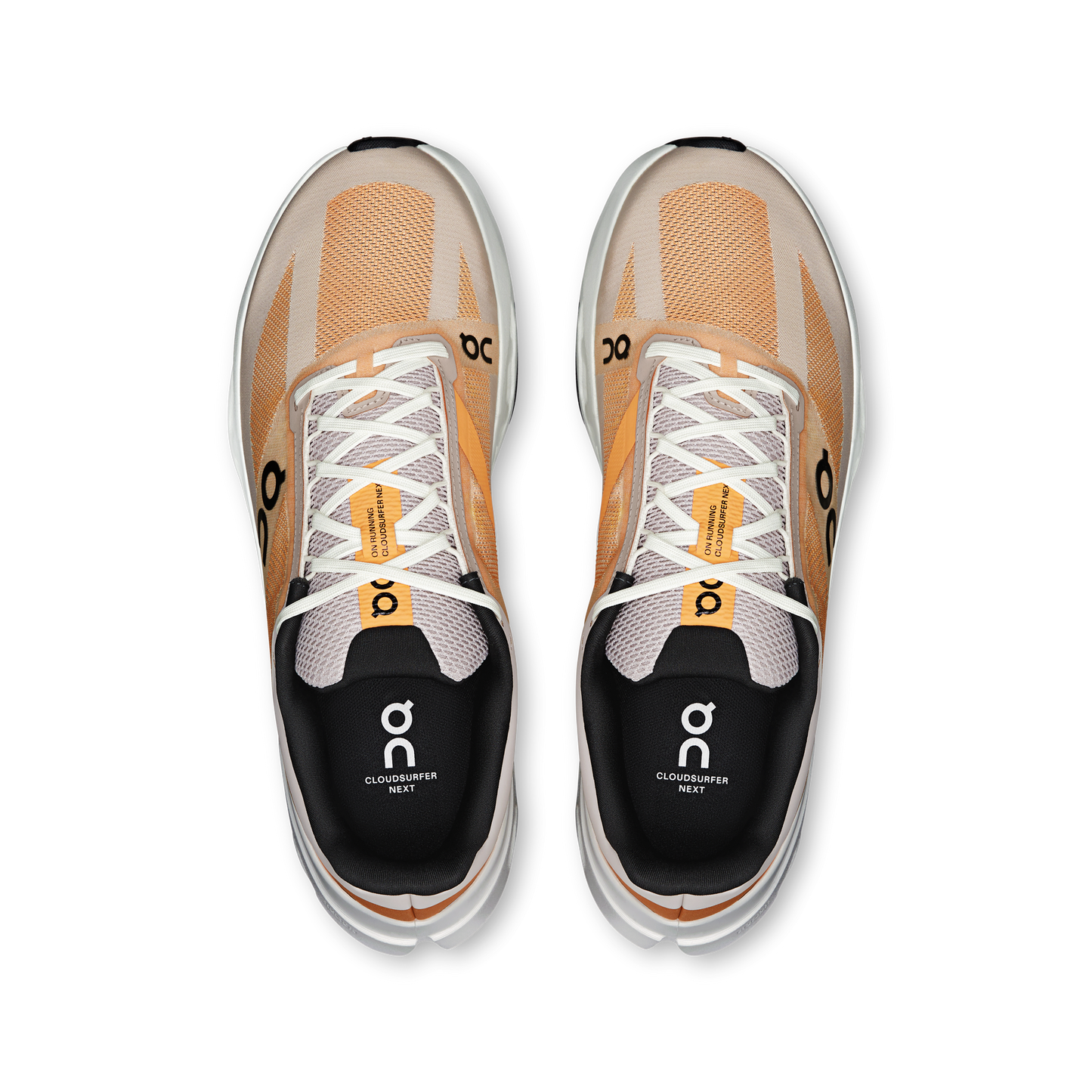 On Cloudsurfer Next - Tangerine | Ivory