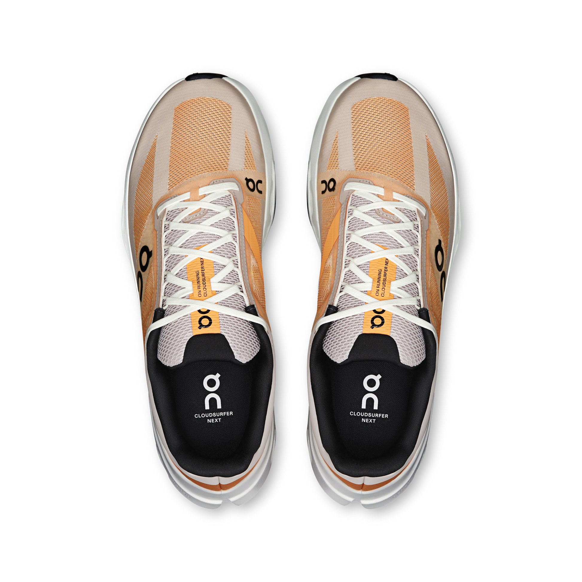 On Cloudsurfer Next - Tangerine | Ivory