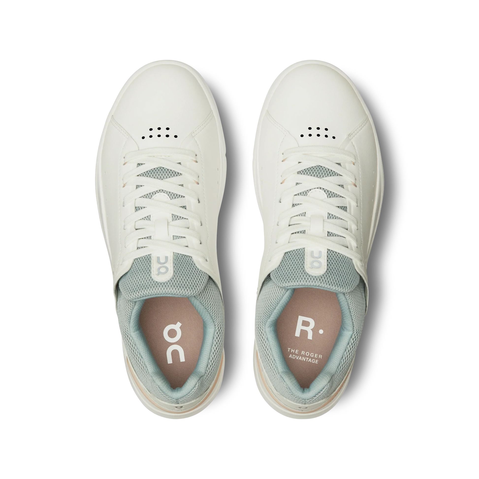 On THE ROGER Advantage - White | Rosehip