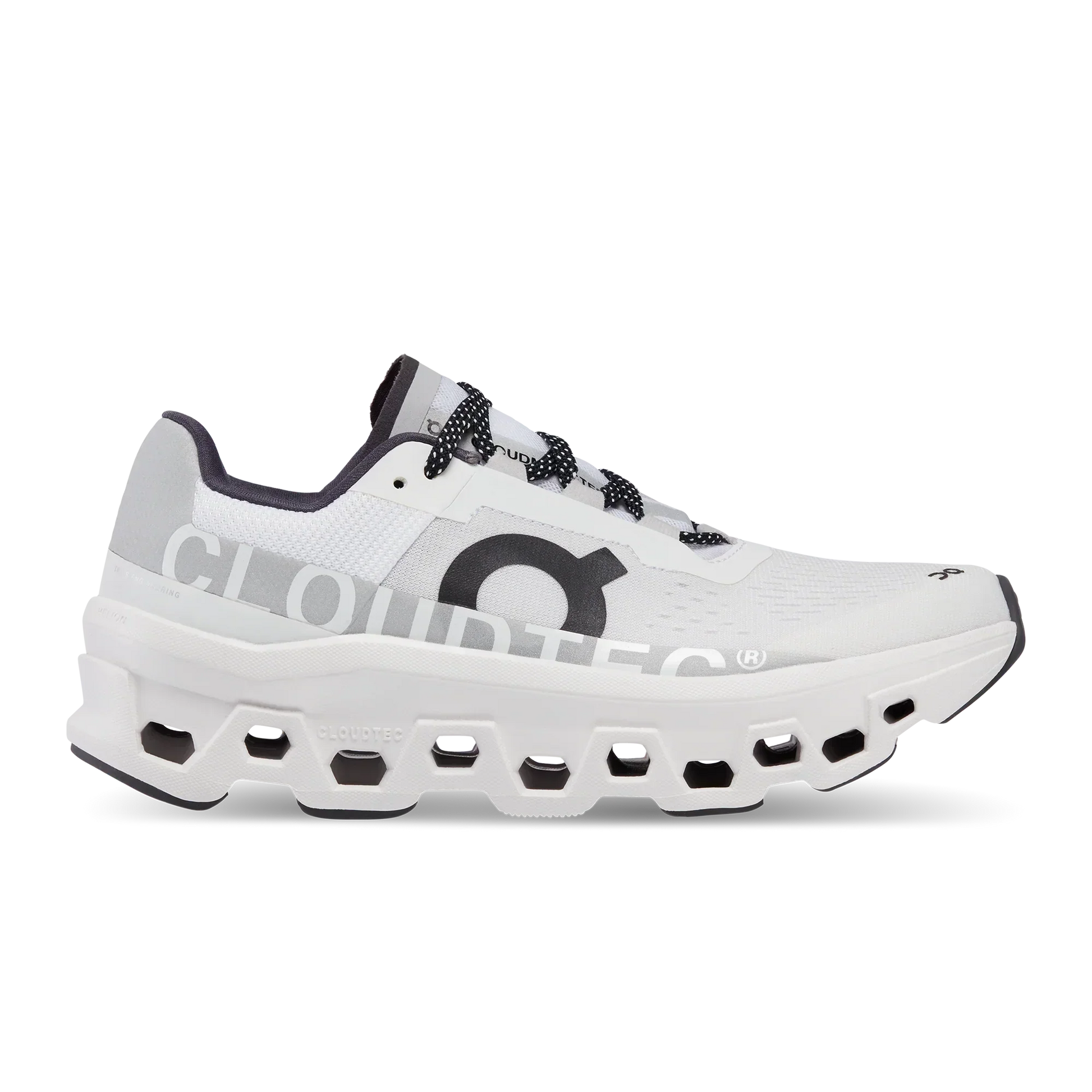 On Cloudmonster - All White