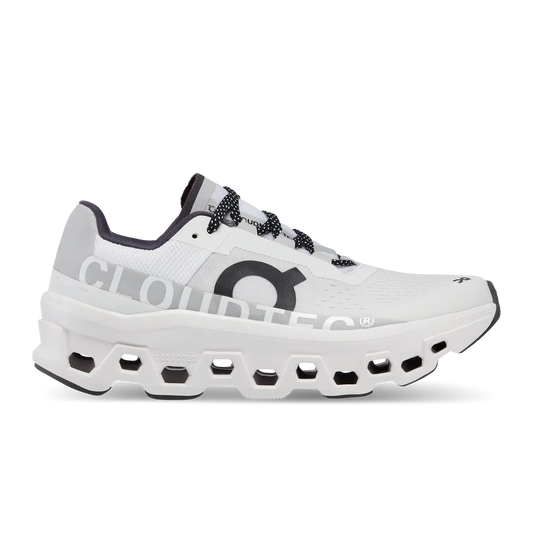 On Cloudmonster - All White