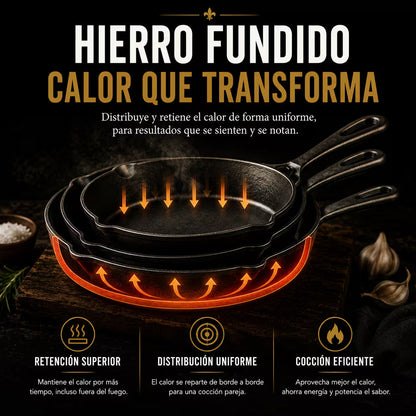Colección Tradición™ Juego de 3 piezas (antiadherente)