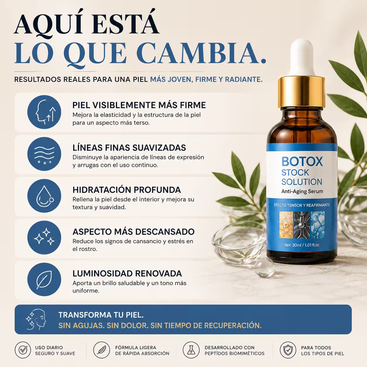 Bio Péptidos - hasta 10 años menos en días