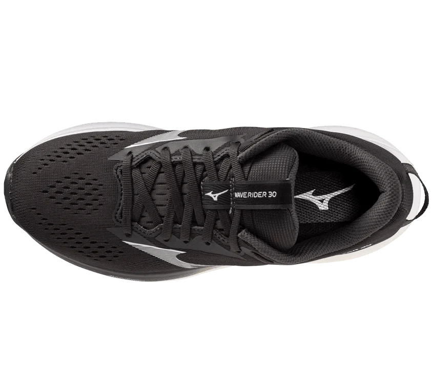 Mizuno Wave Rider 30 - Black Sand/White