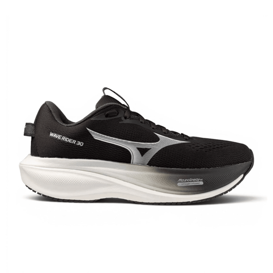 Mizuno Wave Rider 30 - Black Sand/White