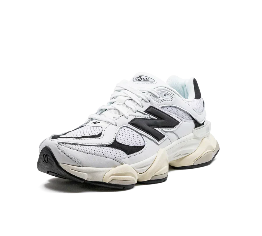 New Balance 9060 - White / Black / Sea Salt