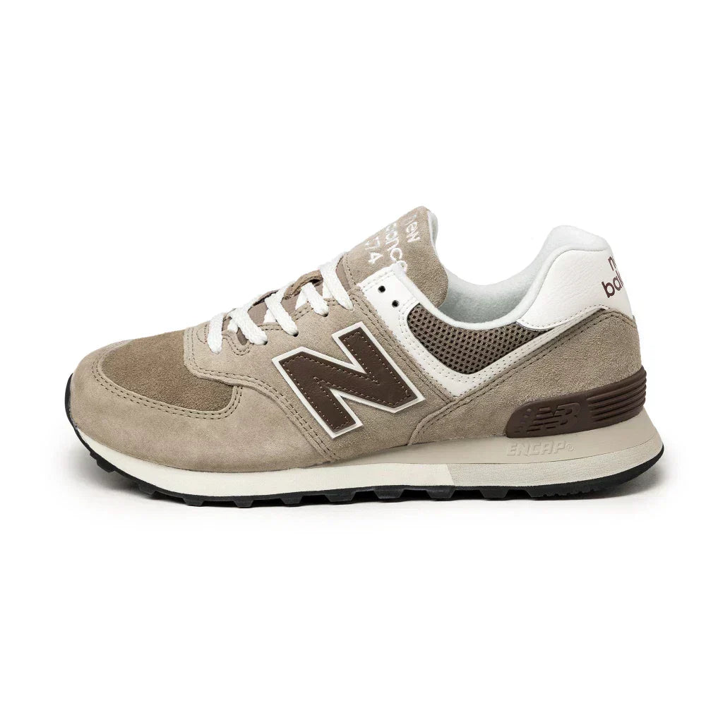 New Balance 574 - Grey with brown