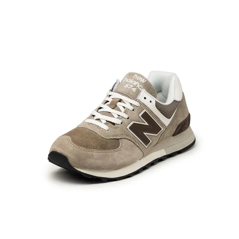 New Balance 574 - Grey with brown