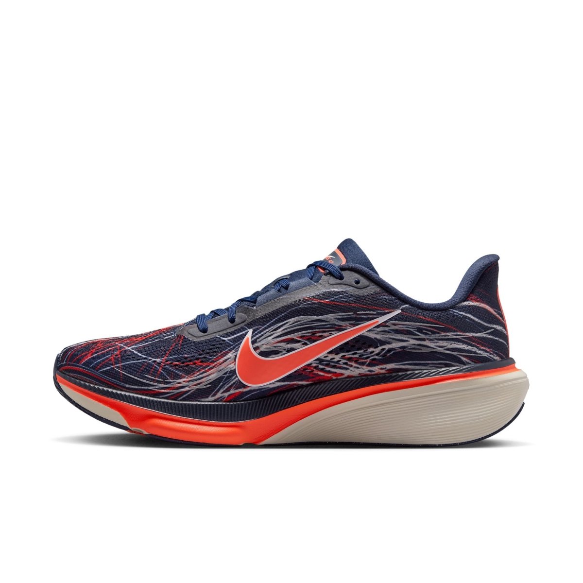 Nike Pegasus 42 - Obsidian/Light Bone/Bright Crimson