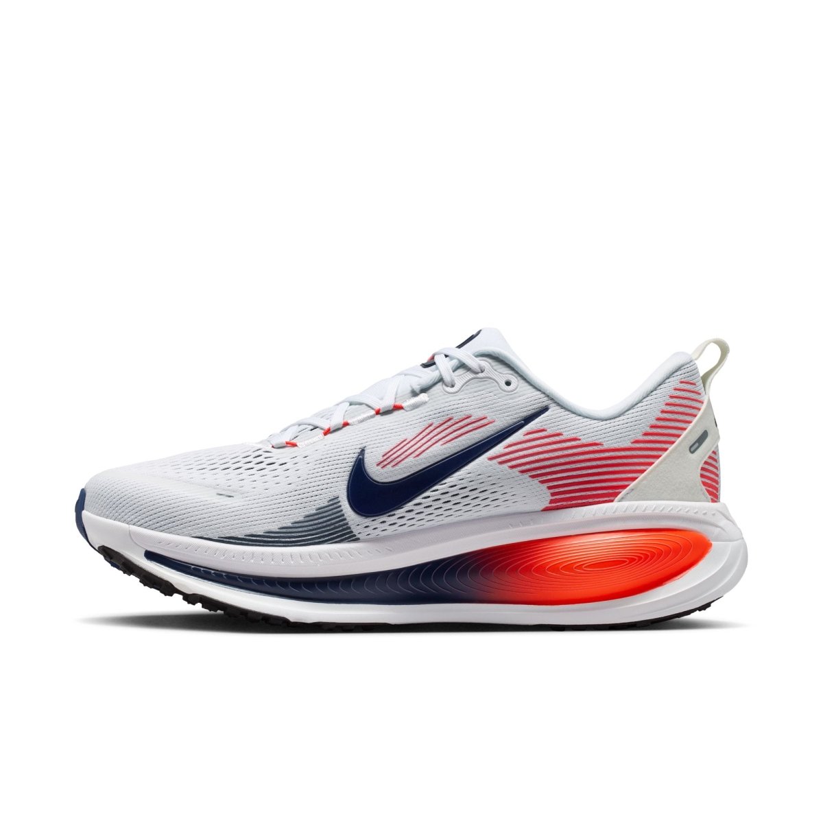 Nike Vomero 18 - White/Midnight Navy/Bright Crimson