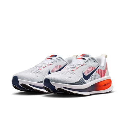 Nike Vomero 18 - White/Midnight Navy/Bright Crimson