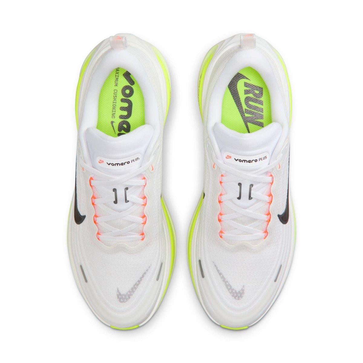 Nike Vomero Plus - White/Black-Volt