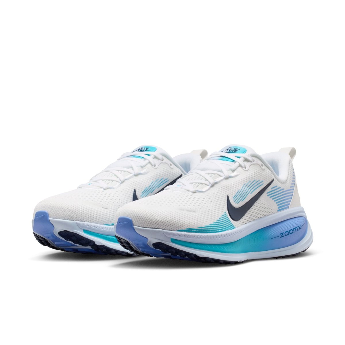 Nike Vomero 18 - White/Midnight Navy/Blue Fury