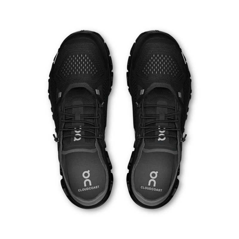 On Cloud 6 Coast Lifestyle - Black/Rock
