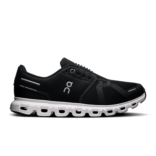 On Cloud 6 Lifestyle - Black/White (Wide Width)