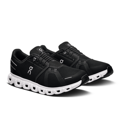 On Cloud 6 Lifestyle - Black/White (Wide Width)
