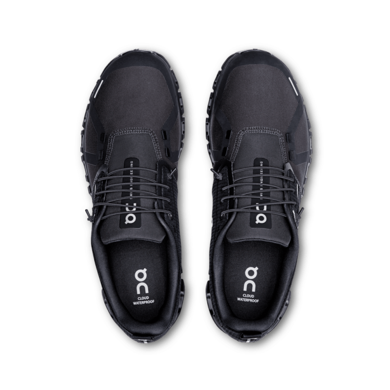 On Cloud 6 Waterproof Lifestyle - Black/Black